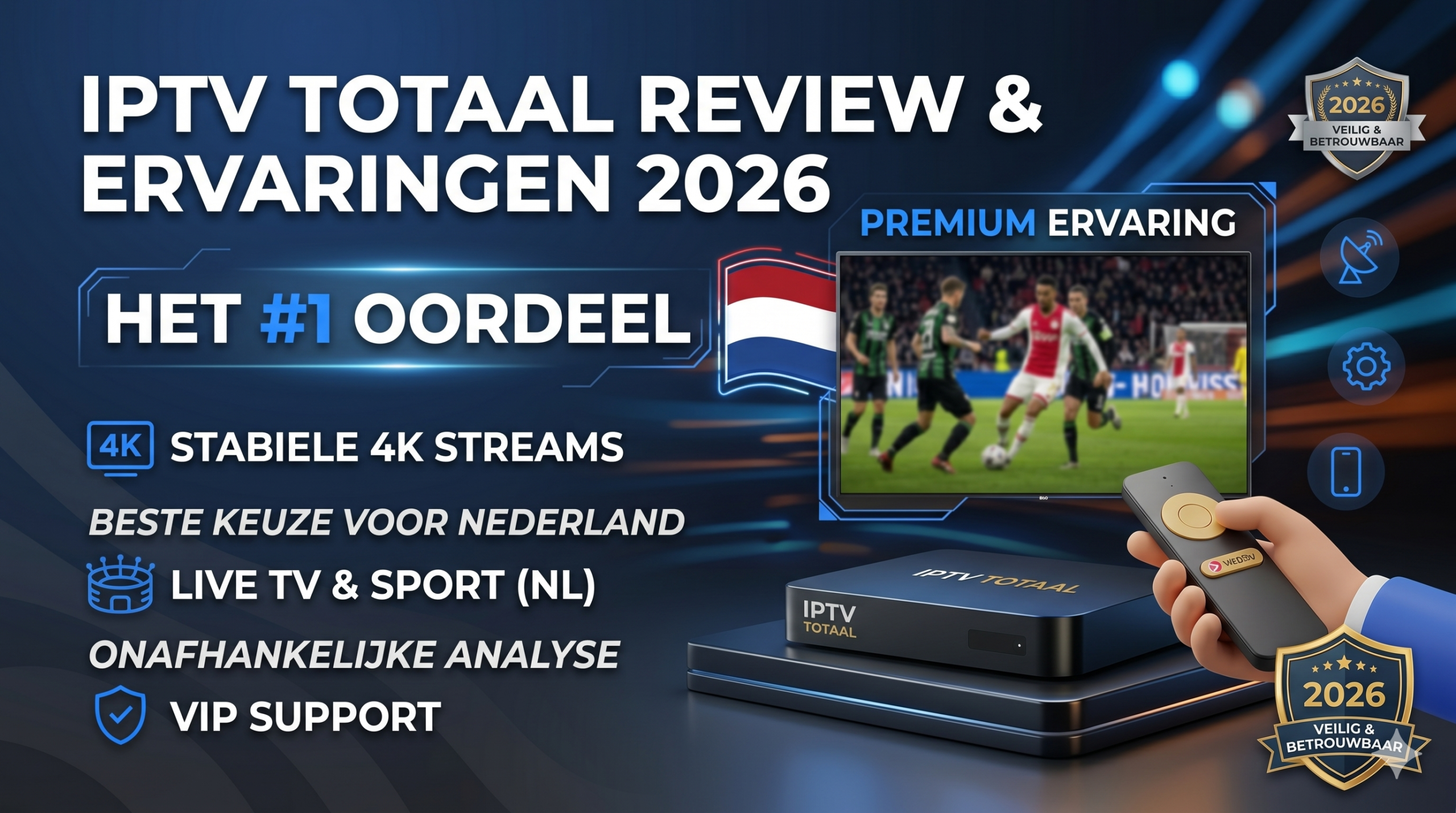 IPTV Totaal review en ervaringen 2026